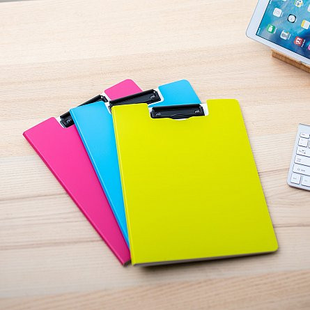 Clipboard dublu Deli A4 culori neon