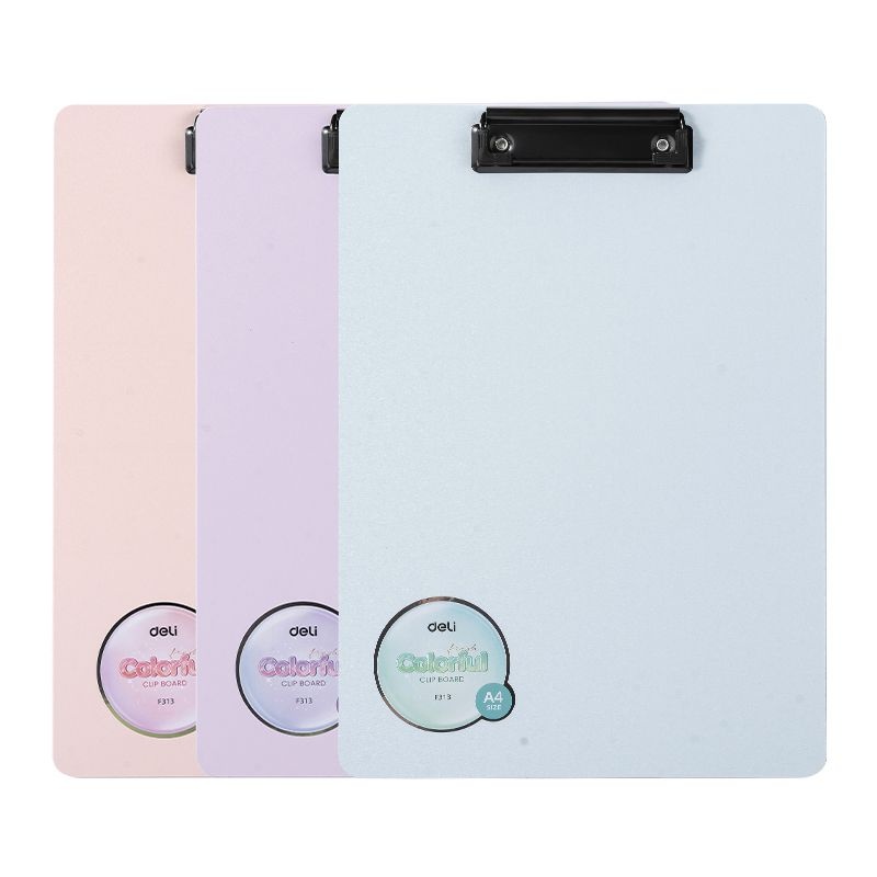 Clipboard simplu Deli foam, culori macarons