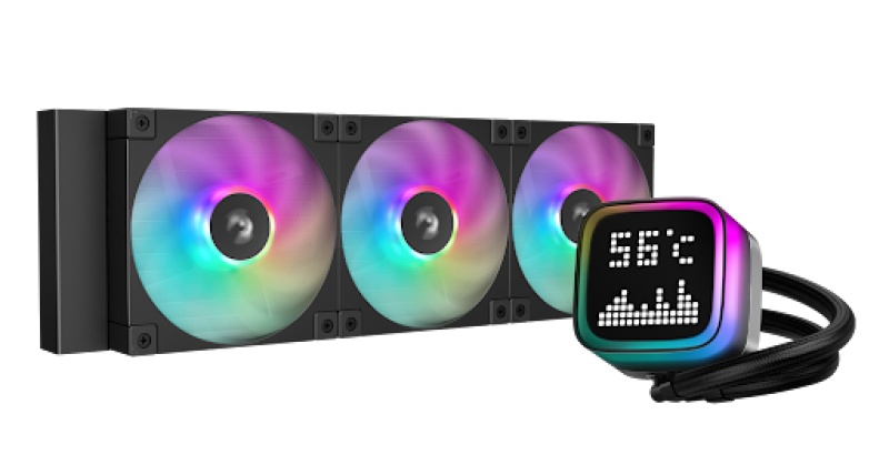 CPU COOLER DEEPCOOL LP360 ARGB BLACK - 1 | YEO