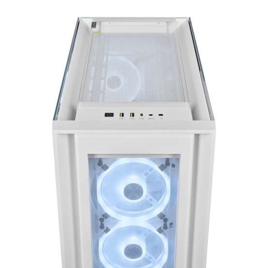 CR CASE iCUE 5000X RGB QL ED MID TOWER W - 2 | YEO