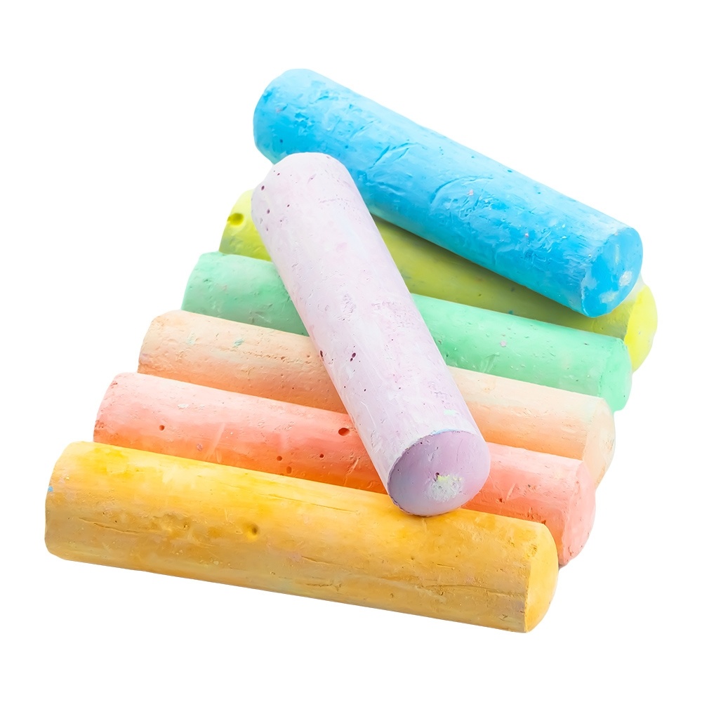 Creta Jumbo colorata rotunda 12/set - Nebo - 1 | YEO
