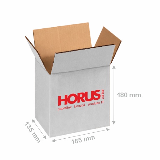 Cutie carton dreaptă 360 GR CO3 (185x135x180mm) - 1 | YEO