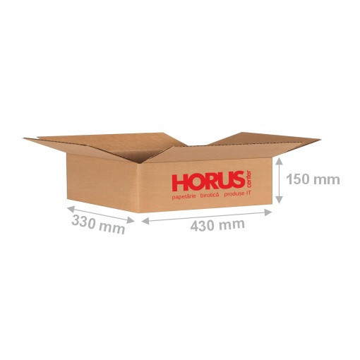 Cutie carton dreaptă 360 GR CO3 (430x330x150 mm)