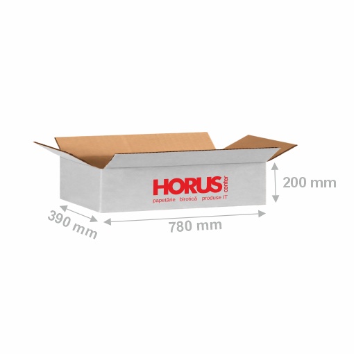 Cutie carton dreaptă 360 GR CO3 (780x390x200 mm)