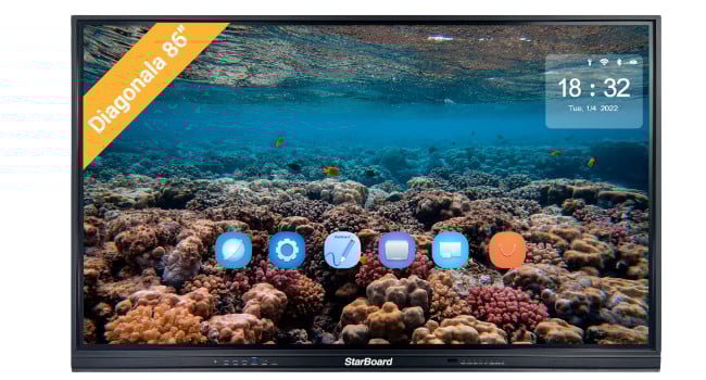 Display interactiv Elementary StarBoard QS1 86