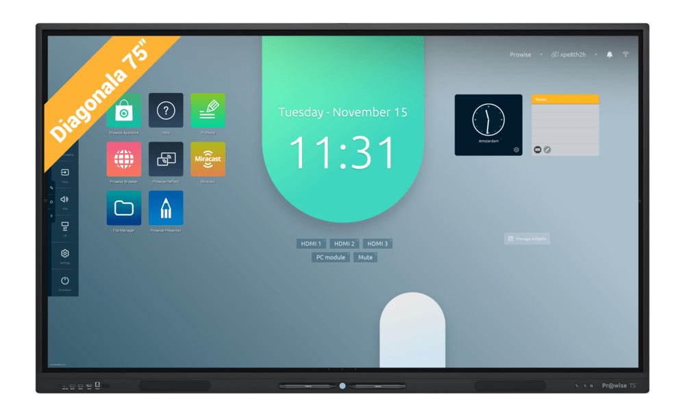 Display Interactiv Genius Prowise One G2 75