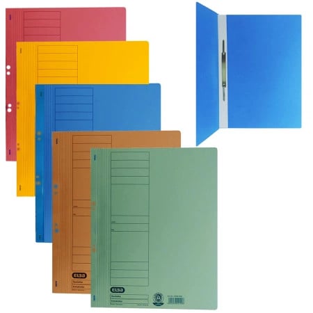 Dosar carton cu capse color 250 g/mp pentru 200 coli A4