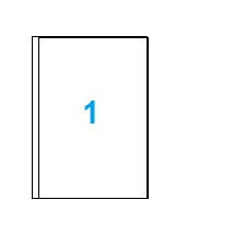 Etichete autoadezive pretăiate A-Series (38x21.2 mm), 1/A4, 6500 coli/top