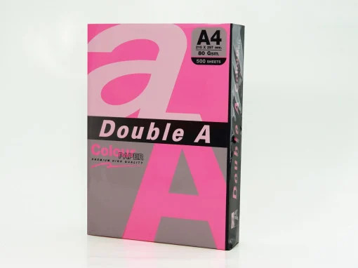 Hârtie color pentru copiator Double A, neon, 500coli/top, A4, 75g/mp - 1 | YEO