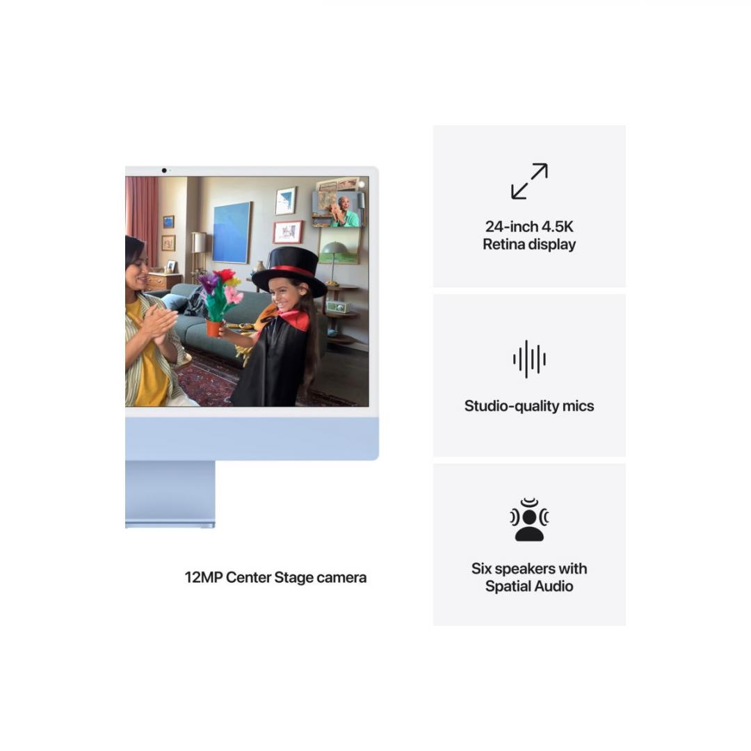 iMAC24 CPU-10C/GPU-10C/16GB/256 INT BL - 4 | YEO