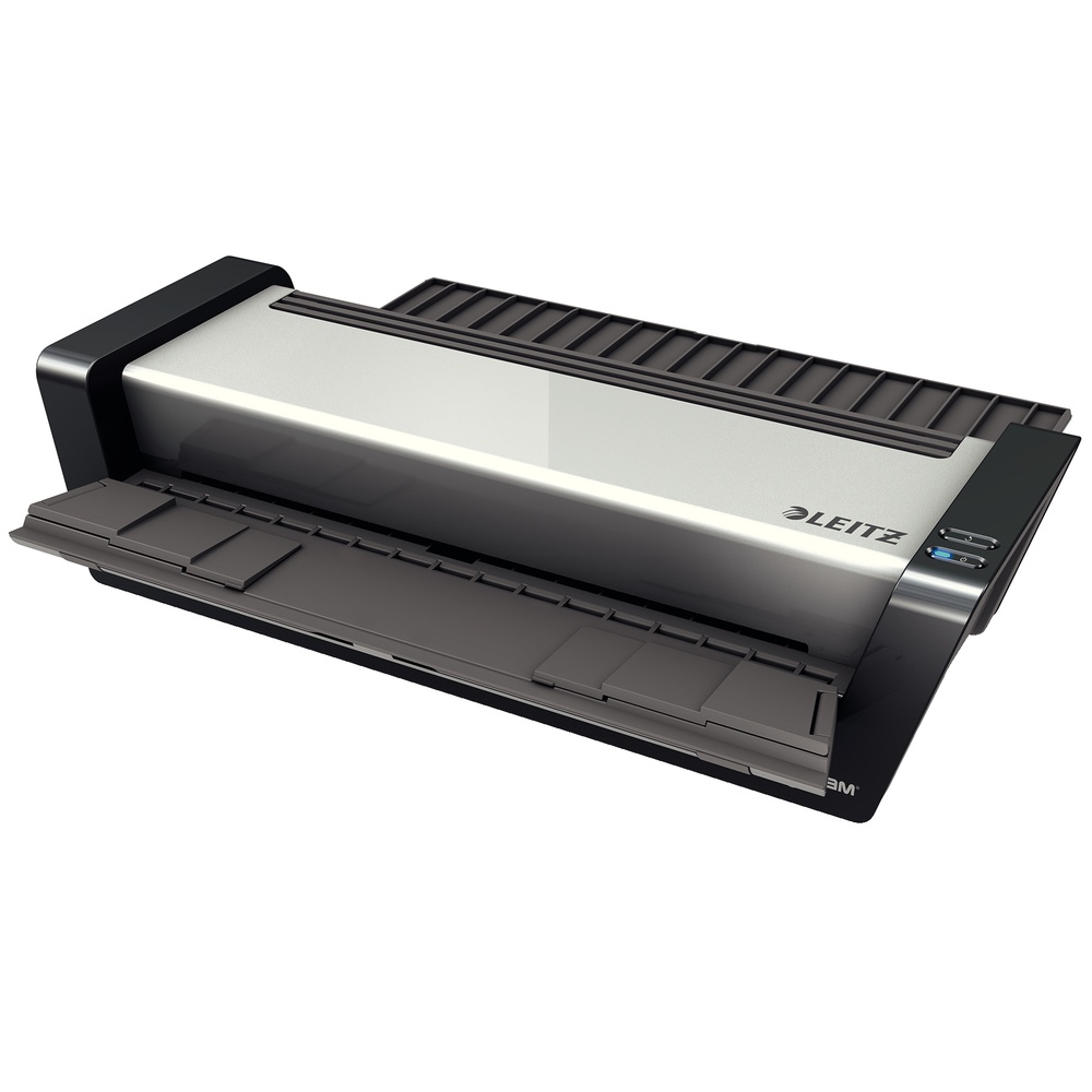 Laminator A3 LEITZ iLAMTouch Turbo Pro, kit folii laminare inclus, argintiu - 2 | YEO