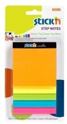 Magic cube color, 5 culori neon, Stick\'n Magic Steps.