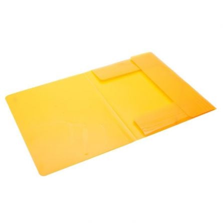 Mapa plastic cu elastic pe colțuri Deli A4 culori translucide 0.45mm - 3 | YEO