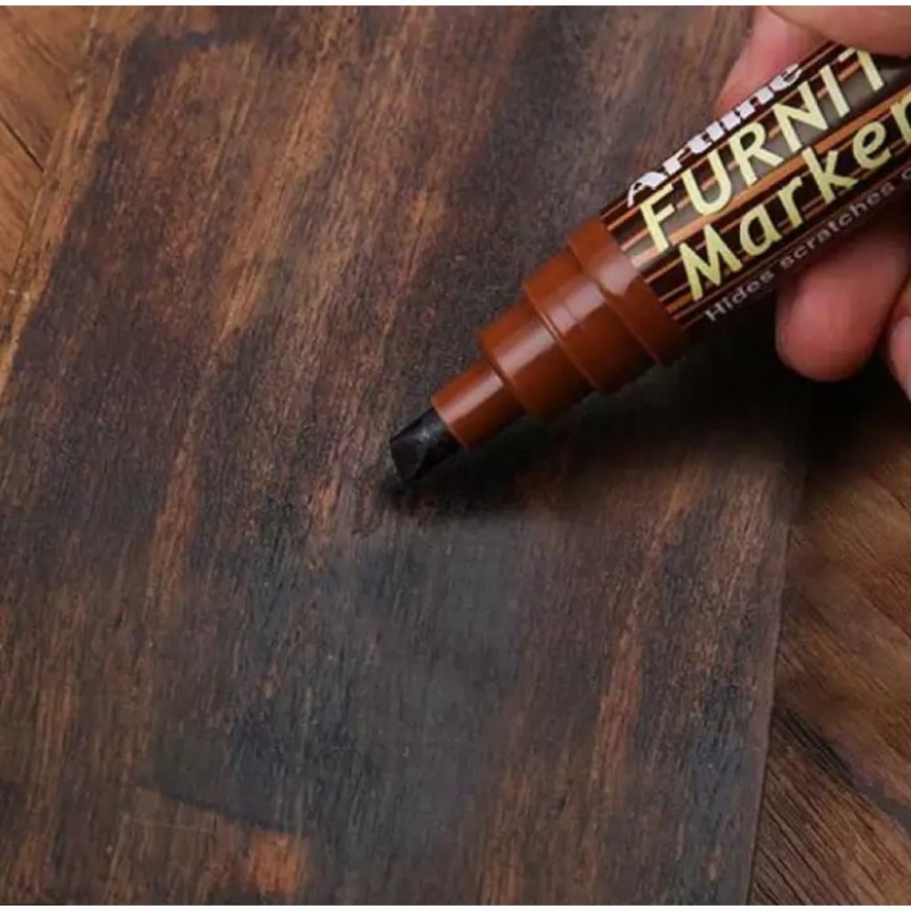 Marker pentru mobilier din lemn (retușuri), corp plastic, vârf tesit 2.0-5.0mm ARTLINE 95 - 3 | YEO