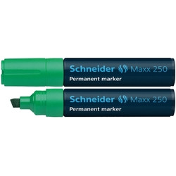 Marker permanent Schneider Maxx 250, vârf tesit 2+7mm
