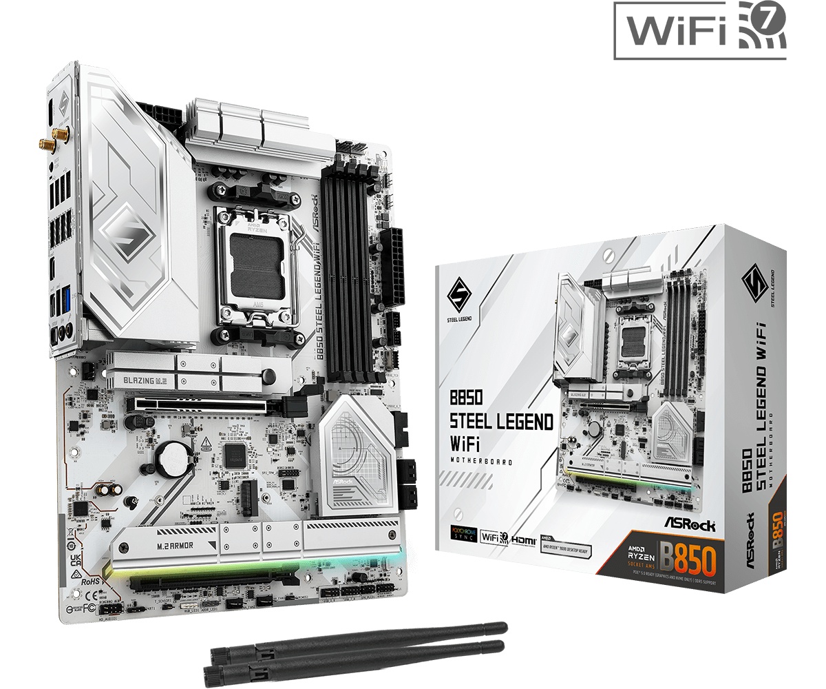 MB Asrock B850 STEEL LEGEND WIFI AM5