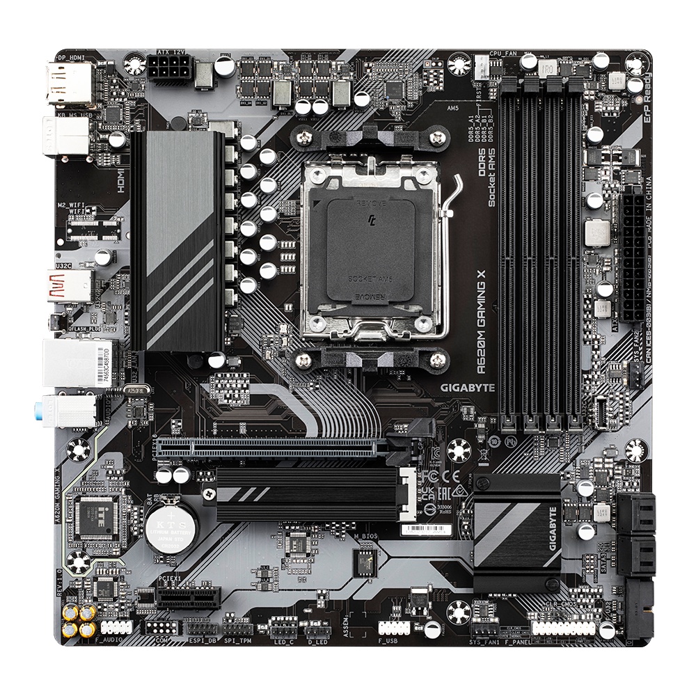 MB GIGABYTE A620M GAMING X AM5 DDR5 - 1 | YEO