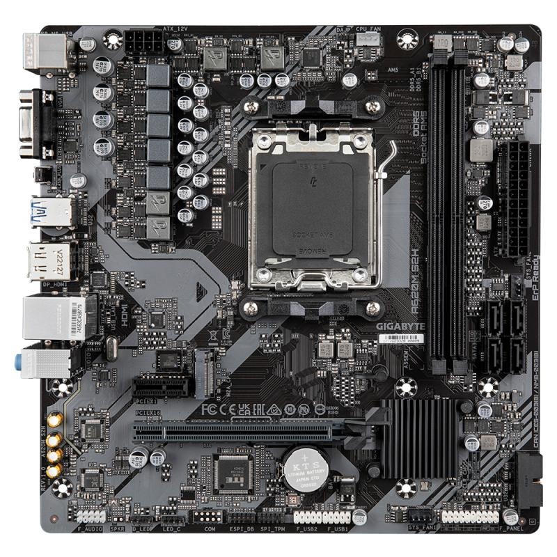 MB GIGABYTE A620M S2H AM5 DDR5 - 4 | YEO