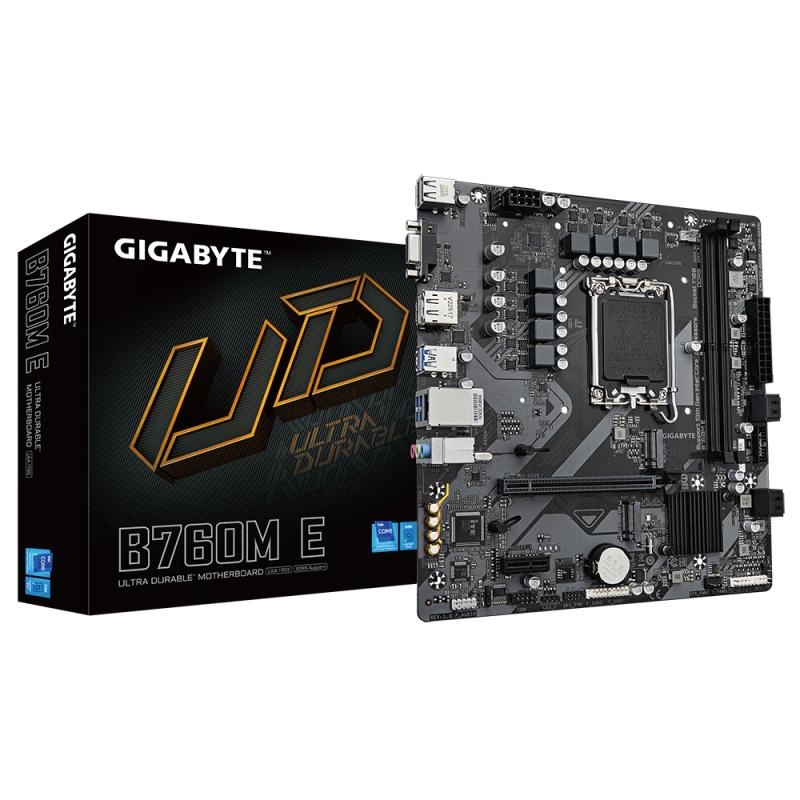 MB GIGABYTE B760M E LGA1700 - 1 | YEO