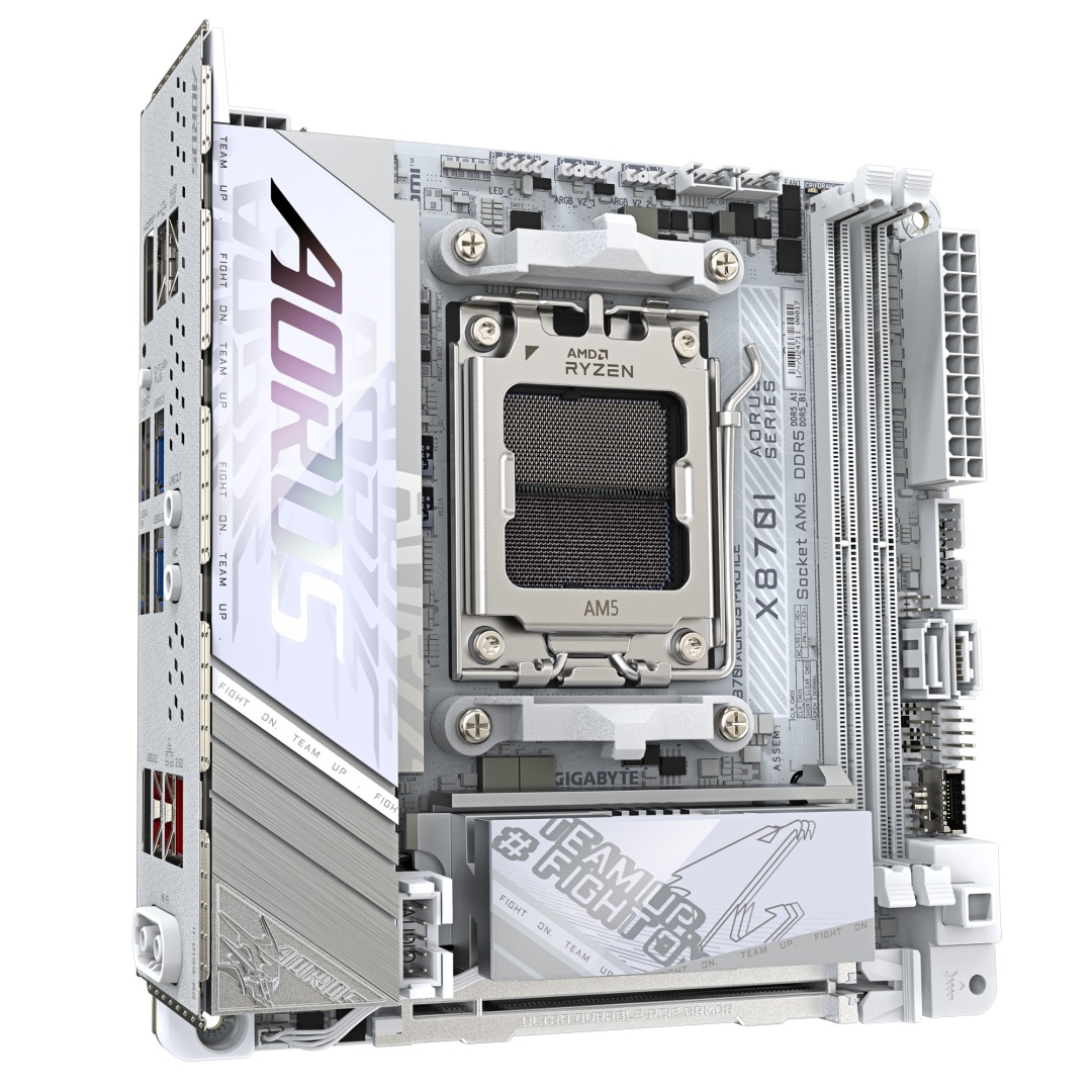 MB GIGABYTE X870I AORUS PRO ICE - 1 | YEO