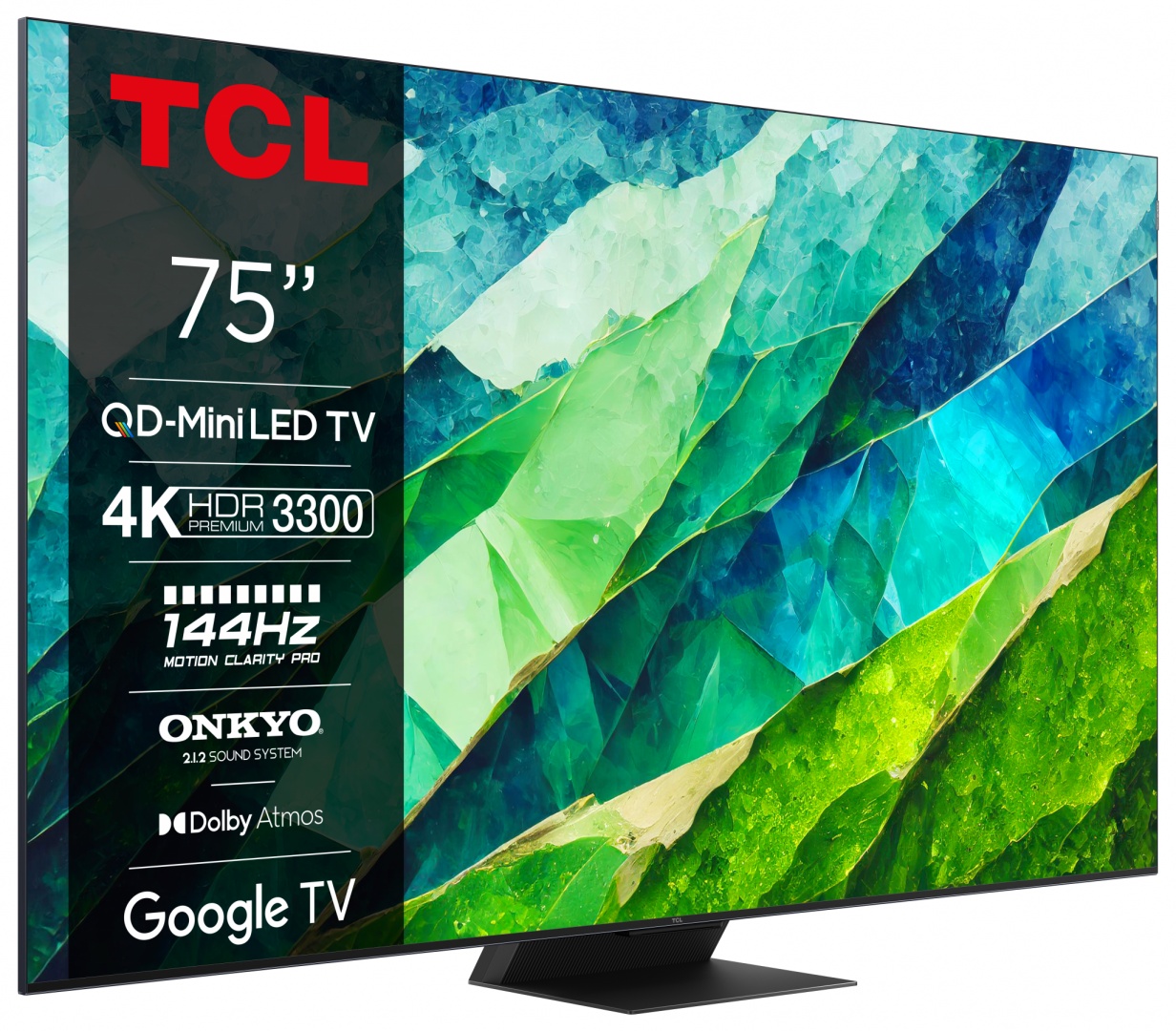 MiniLED TV 4K 75\'\'(190cm) TCL 75C855 - 1 | YEO