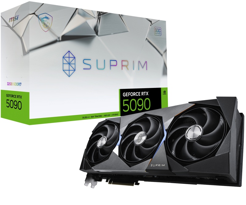 MSI GeForce RTX 5090 32G SUPRIM SOC