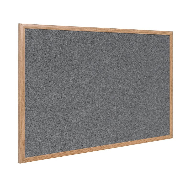 Panou textil, ramă lemn, 45x60 cm, verde, Bi-Office