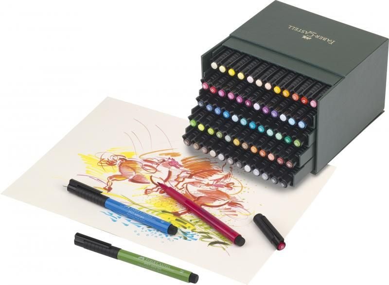 PITT ARTIST PEN CUTIE STUDIO 60 BUCATI FABER-CASTELL - 1 | YEO