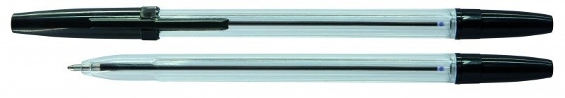 Pix transparent de unică folosință Office Products, vârf 1.0mm, diverse culori - 3 | YEO