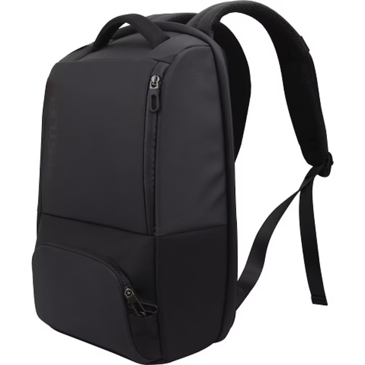 Rucsac BESTLIFE Neoton - negru - laptop 16 inch, charge pentru USB si TypeC conectori - 1 | YEO
