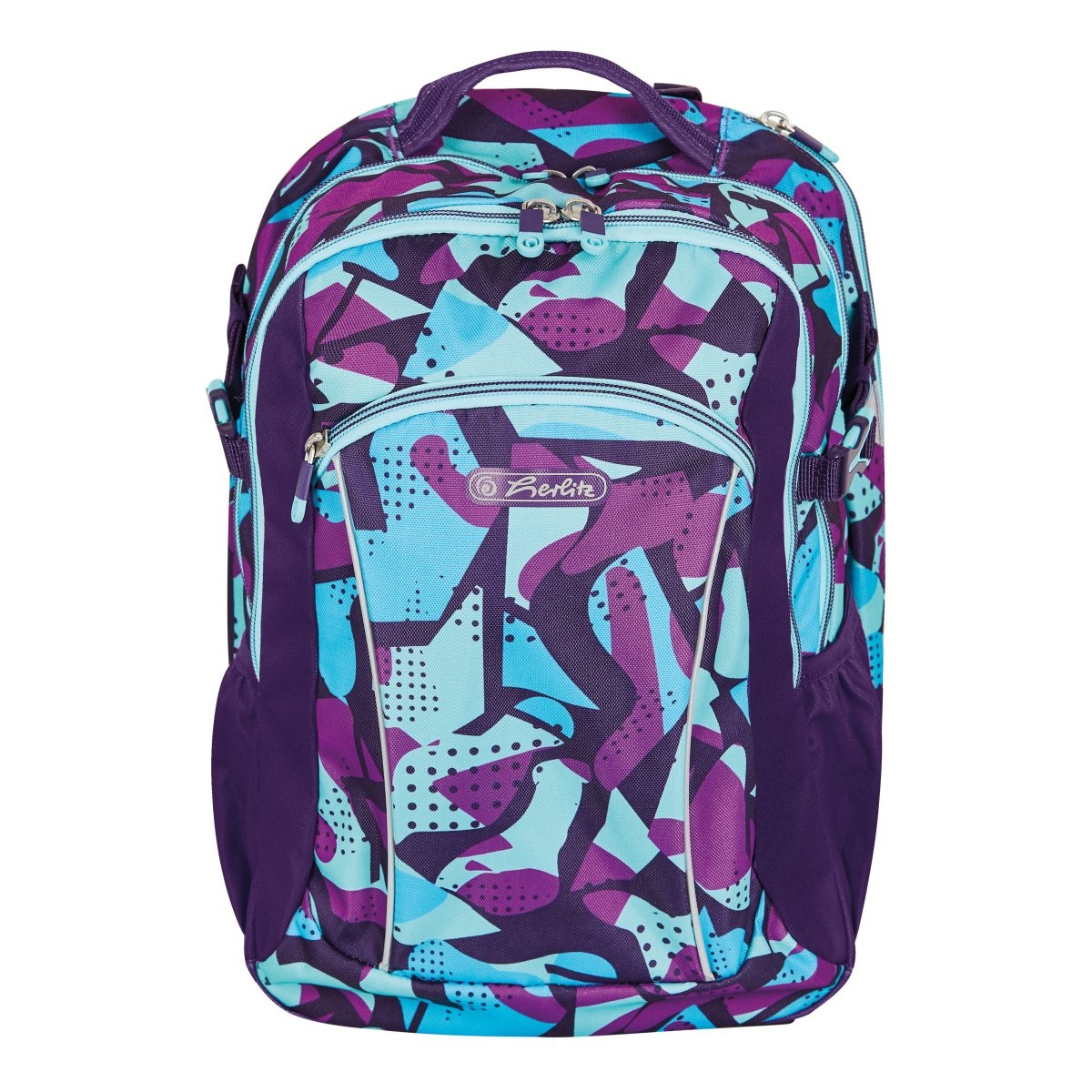 RUCSAC HERLITZ SCOALA PRIMARA ULTIMATE, MOTIV CAMOPURPLE