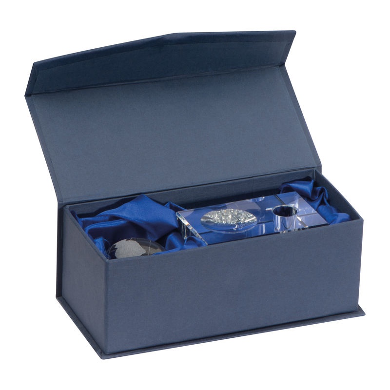 Set de birou din sticlă Macma - 1 | YEO