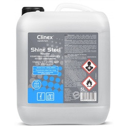 Soluție pentru curățare, întreținere suprafețe oțel inoxidabil Clinex Shine Steel, 5 litri