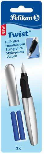 Stilou Twist argintiu , Pelikan