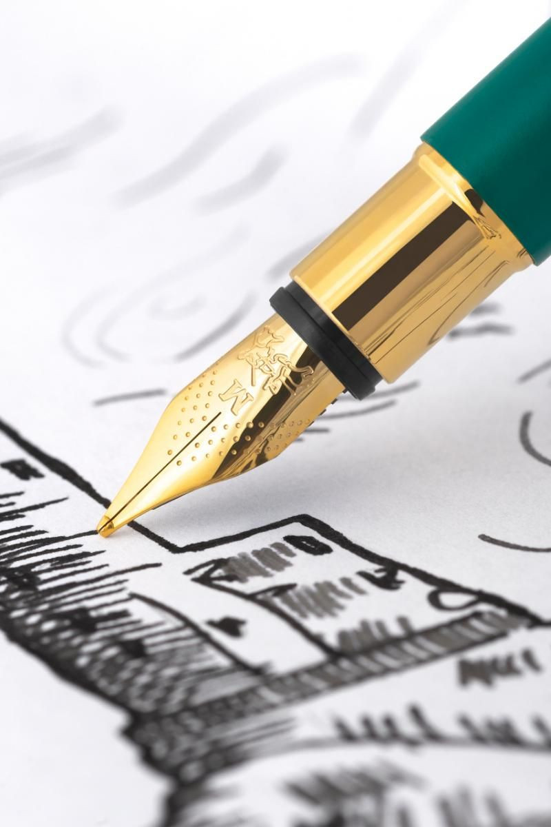 Stiloul Neo Slim Gold F Faber-Castell - 3 | YEO