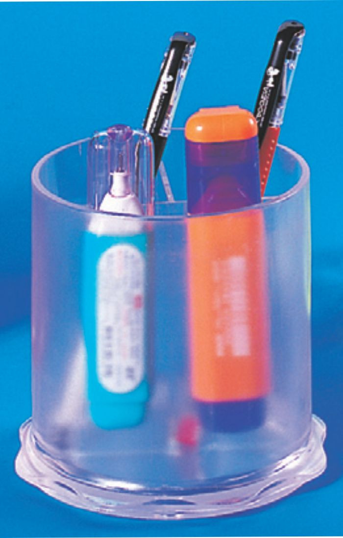 Suport plastic pentru instrumente de scris, 97 x 104 mm