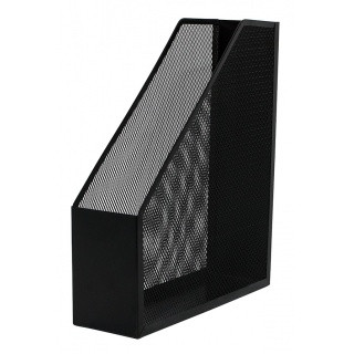 Suport reviste și cataloage metalic A4 Q-Connect Mesh, negru