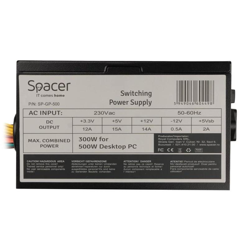 Sursa Spacer ATX 500, 300W - 5 | YEO