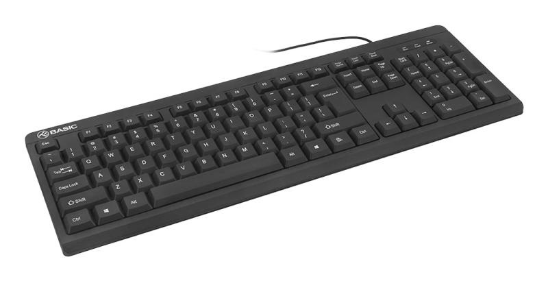 Tastatura cu fir Tellur SUA, negru - 5 | YEO