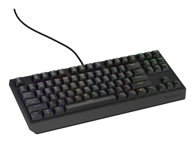 Tastatura Genesis Thor 230 TKL B negru - 1 | YEO
