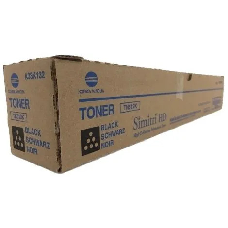 Toner Konica Minolta TN512K, A33K152, Black, Original
