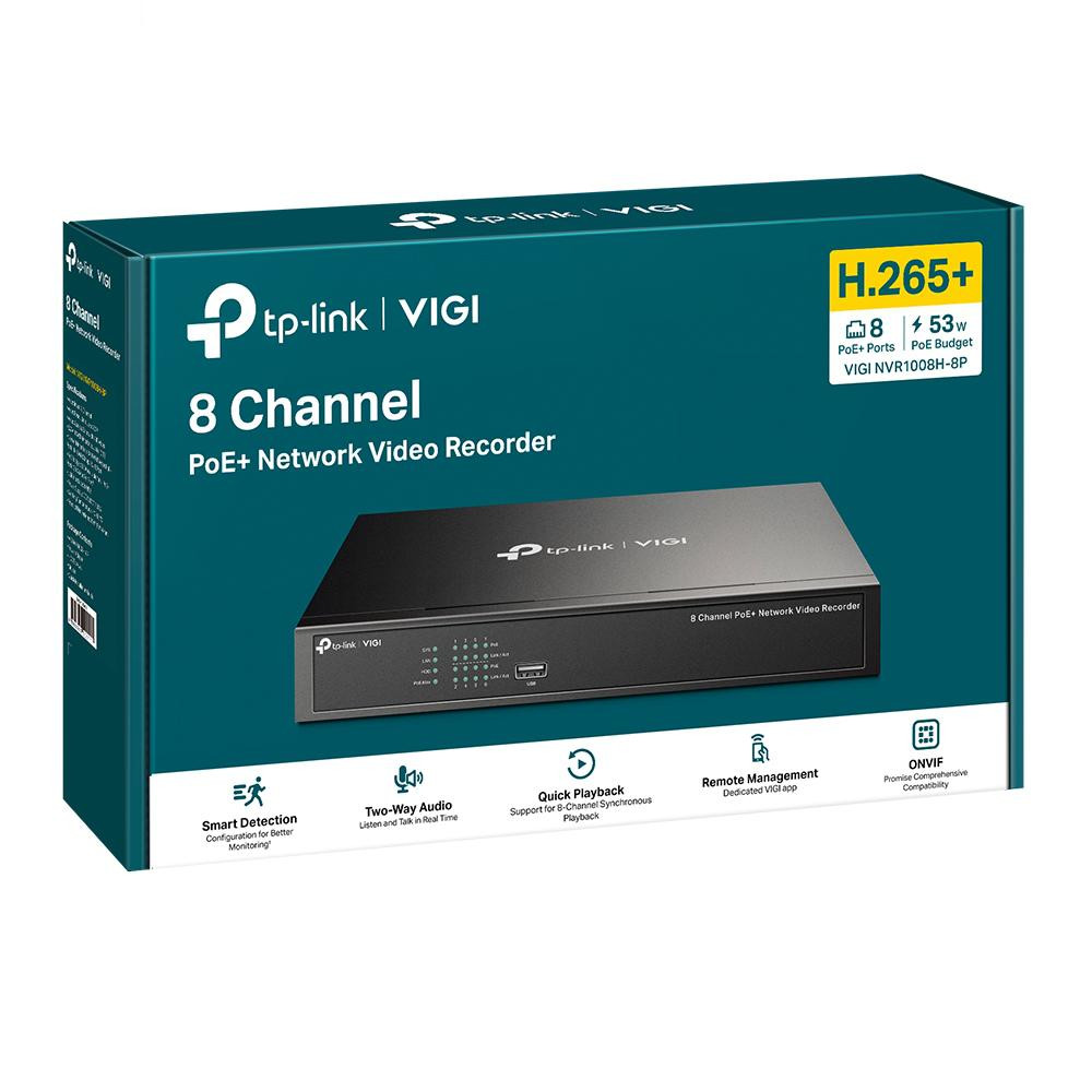 TPL VIGI 8 CH POE+ NW VIDEO RECORDER - 3 | YEO