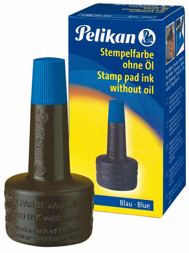 Tus stampile, neuleios, cu aplicator, 28 ml, Pelikan - 1 | YEO