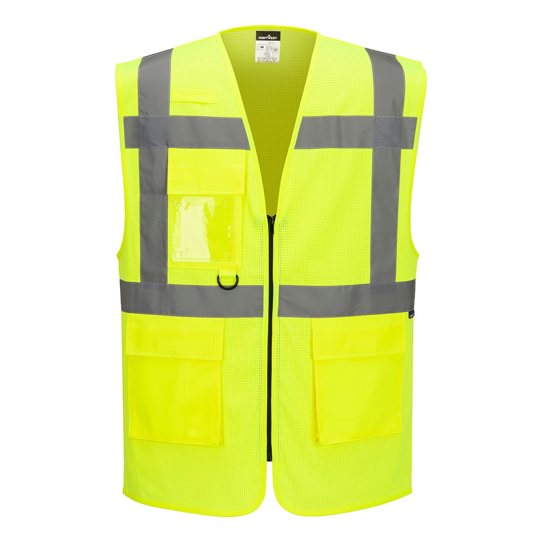 Vestă reflectorizantă Portwest PRAGA EXECUTIVE S376, 100% poliester, 125 gr/mp