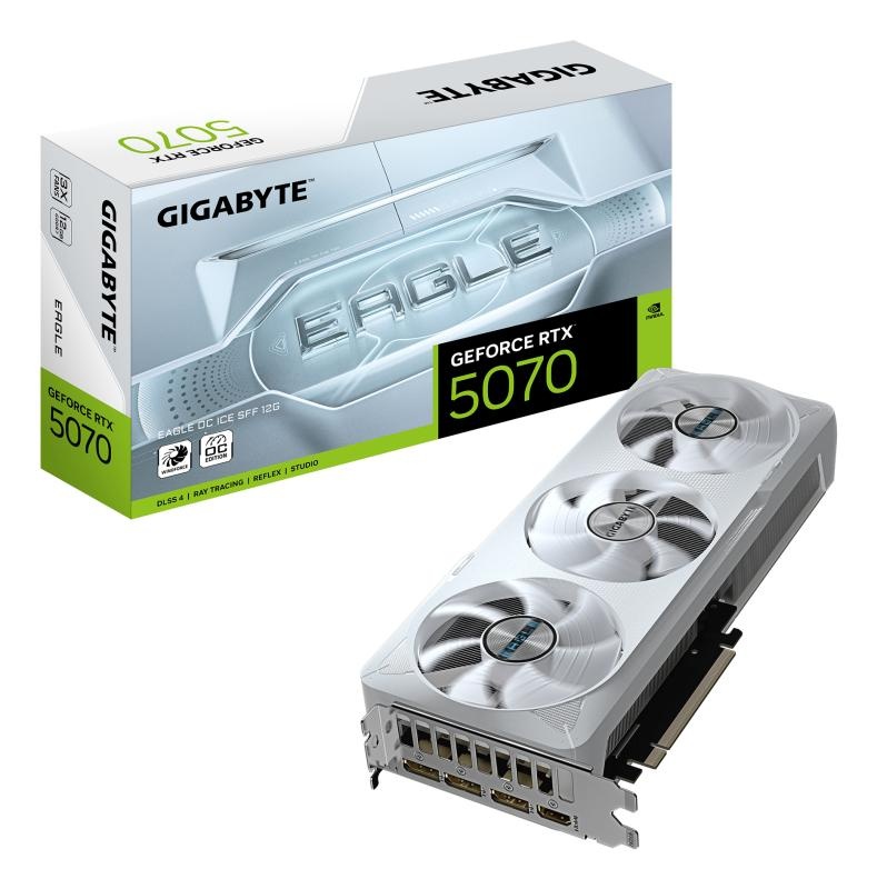 VGA GB RTX 5070 EAGLE OC ICE SFF 12GB - 1 | YEO