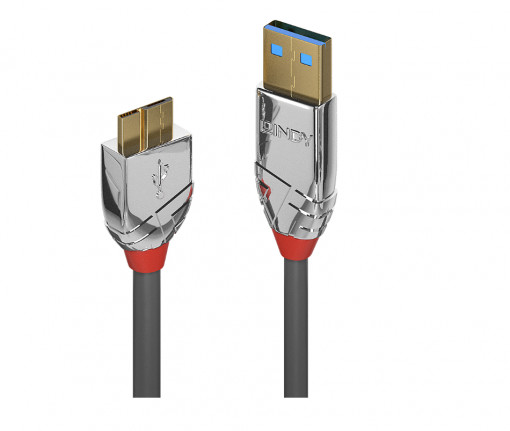 Cablu Lindy 0.5m USB 3.2 A to Micro-B