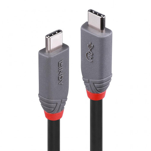 Cablu Lindy 0.8m USB 4 Type C 40Gbps