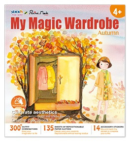 Carte creativa Stick"n My Magic Wardrobe - toamna