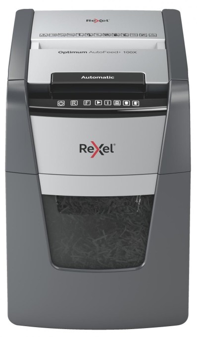 Distrugator Automat Optimum 100x P4 Cross Cut 100 Coli Rexel