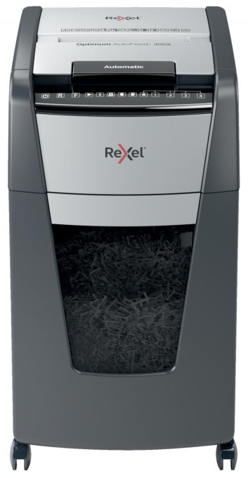 Distrugator Automat Optimum 300x P4 Cross-Cut 300 Coli Rexel